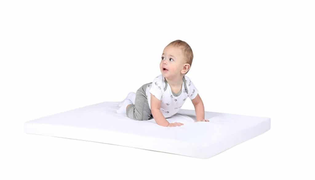 milliard 2 baby crib memory foam mattress topper