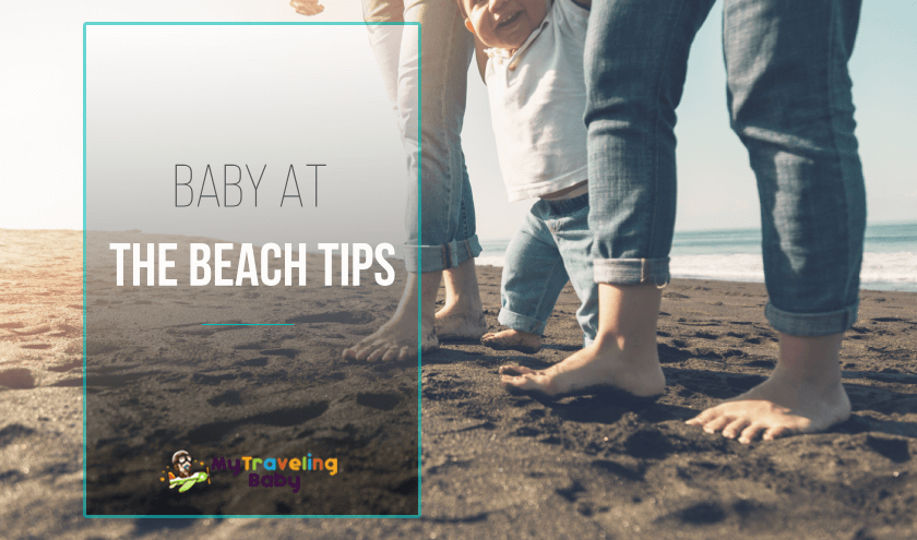 taking baby to the beach tips